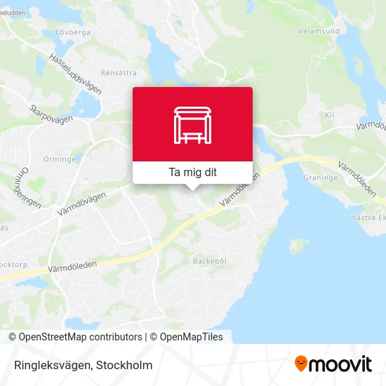 Ringleksvägen karta