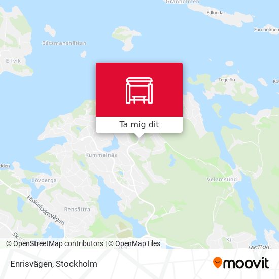 Enrisvägen karta