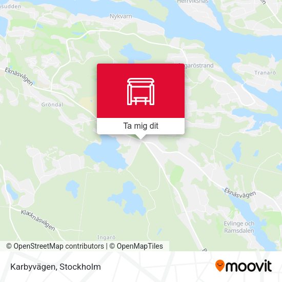 Karbyvägen karta