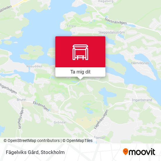 Fågelviks Gård karta