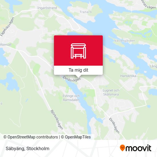 Säbyäng karta