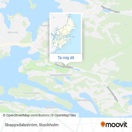 Skeppsdalsström karta