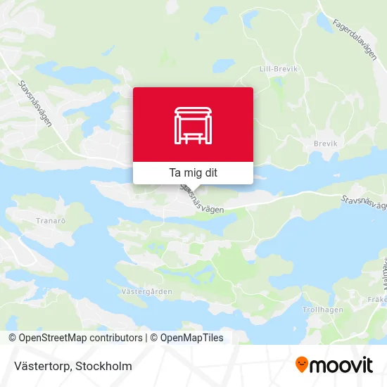 Västertorp karta