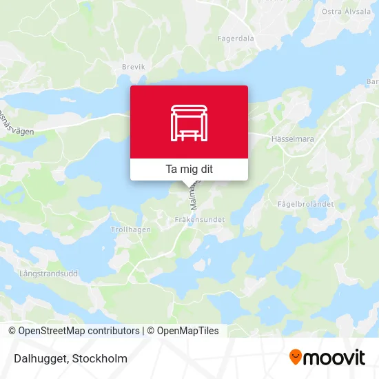 Dalhugget karta