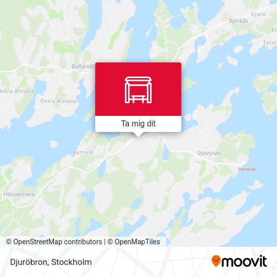 Djuröbron karta