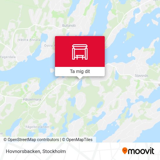 Hovnorsbacken karta