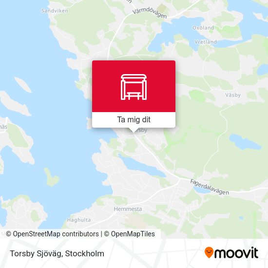 Torsby Sjöväg karta
