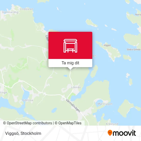 Viggsö karta