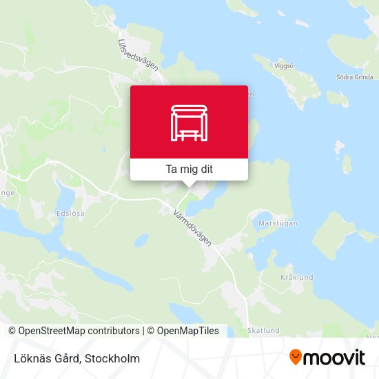 Löknäs Gård karta