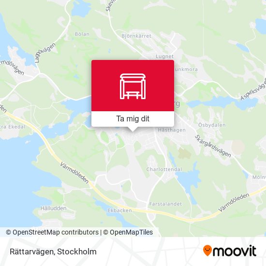 Rättarvägen karta