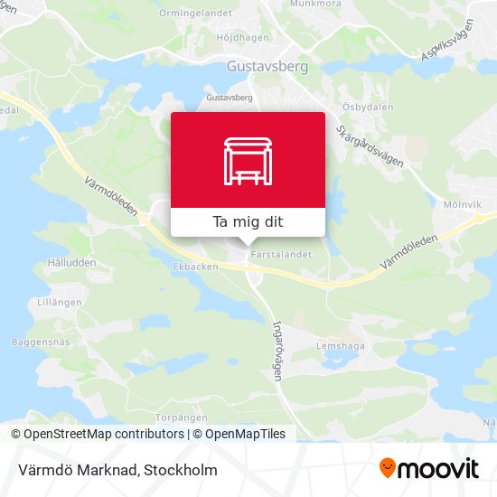 Värmdö Marknad karta