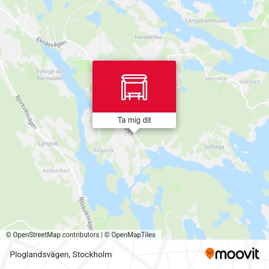 Ploglandsvägen karta