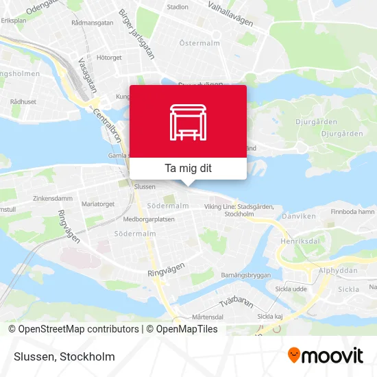 Slussen karta