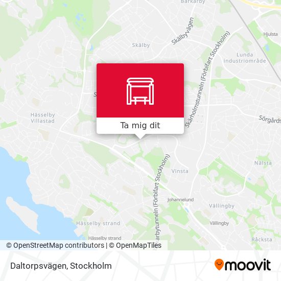 Daltorpsvägen karta