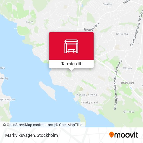 Markviksvägen karta