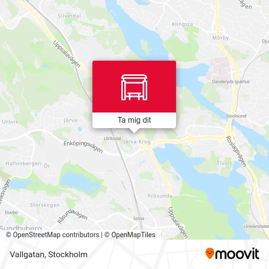 Vallgatan karta