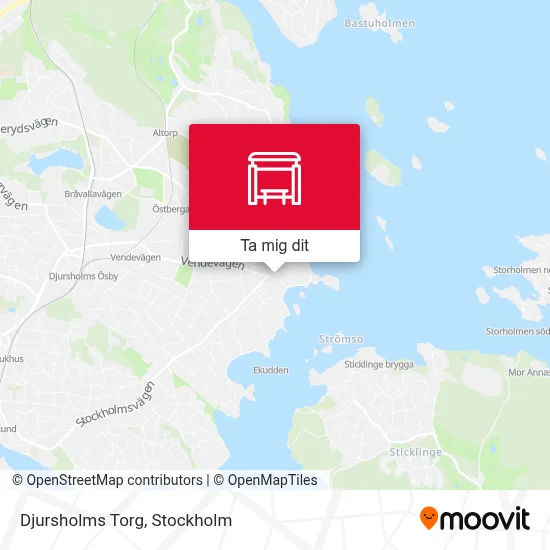 Djursholms Torg karta