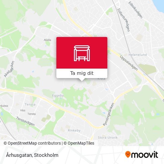 Århusgatan karta
