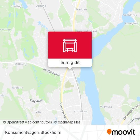 Konsumentvägen karta