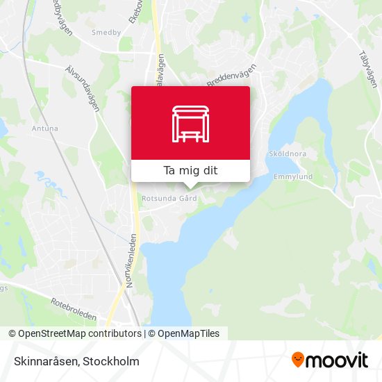 Skinnaråsen karta