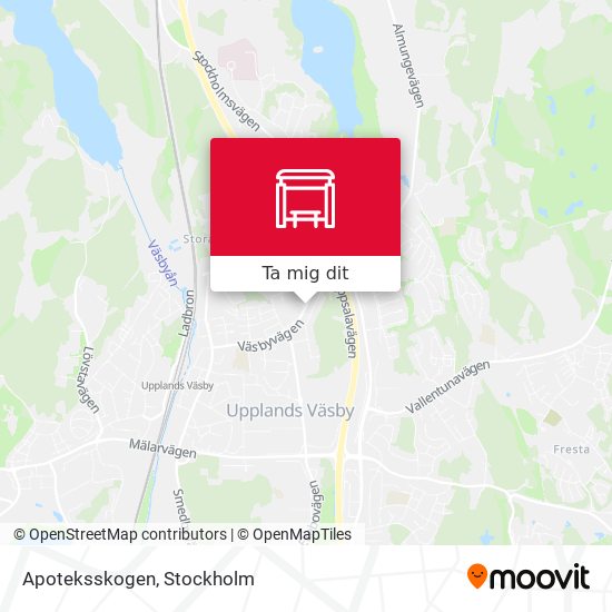 Apoteksskogen karta