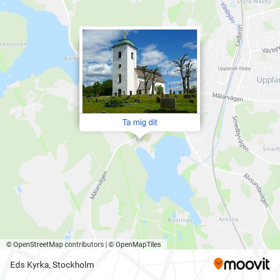 Eds Kyrka karta