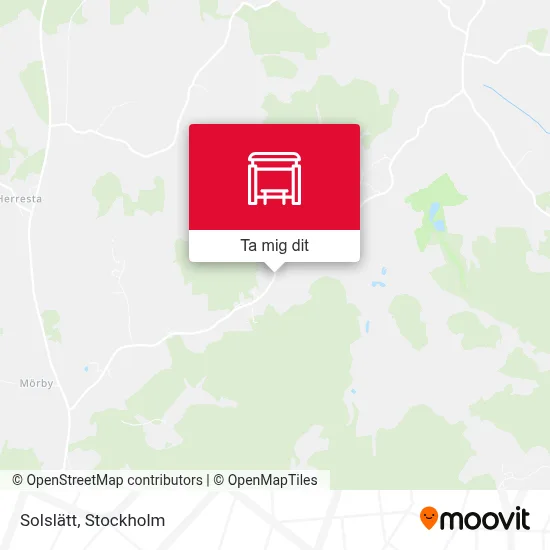 Solslätt karta
