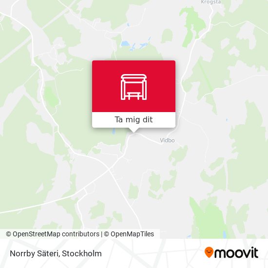 Norrby Säteri karta
