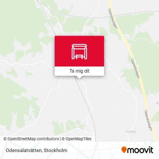 Odensalatvätten karta