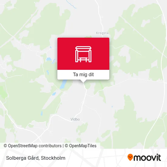 Solberga Gård karta