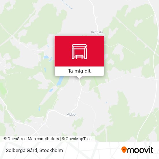 Solberga Gård karta