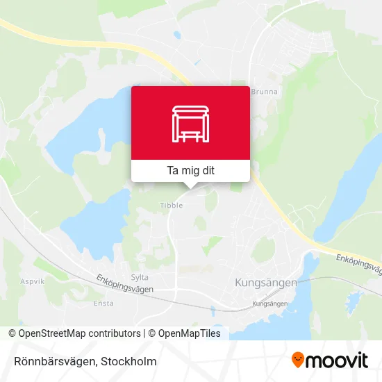 Rönnbärsvägen karta