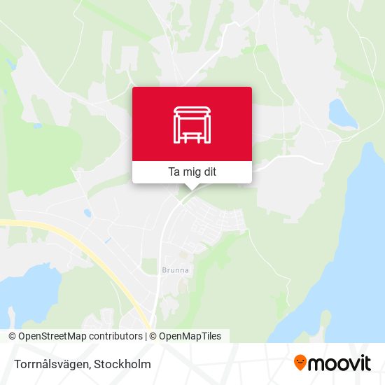 Torrnålsvägen karta