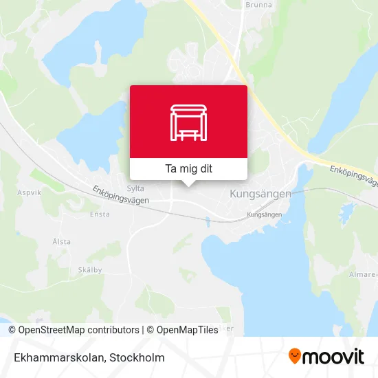 Ekhammarskolan karta