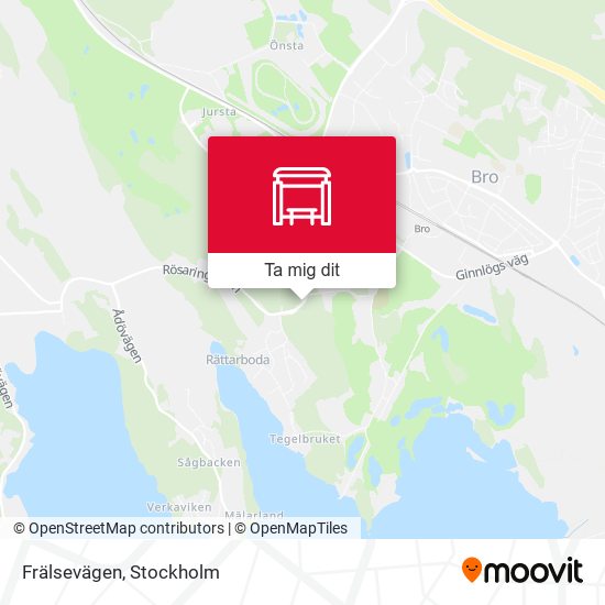 Frälsevägen karta