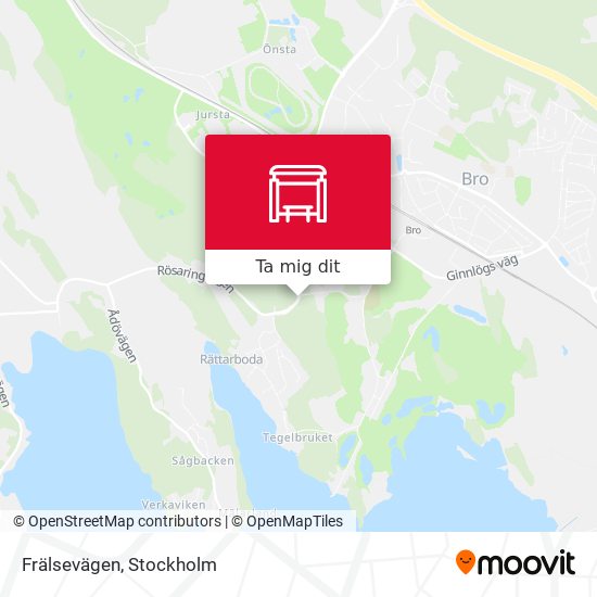 Frälsevägen karta