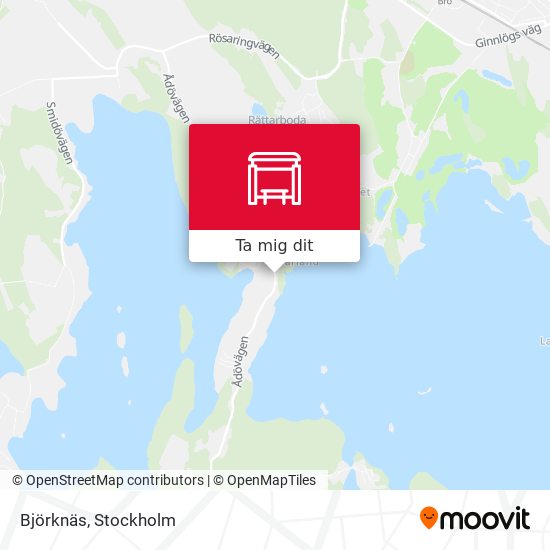 Björknäs karta