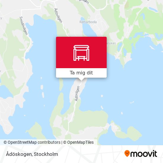 Ådöskogen karta