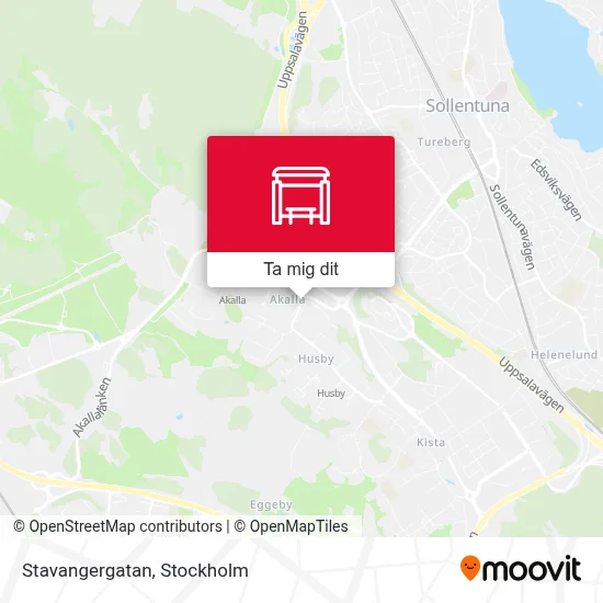 Stavangergatan karta