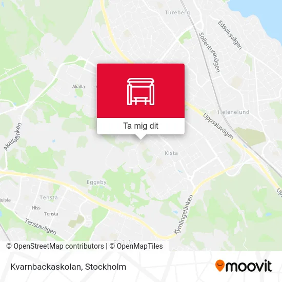 Kvarnbackaskolan karta