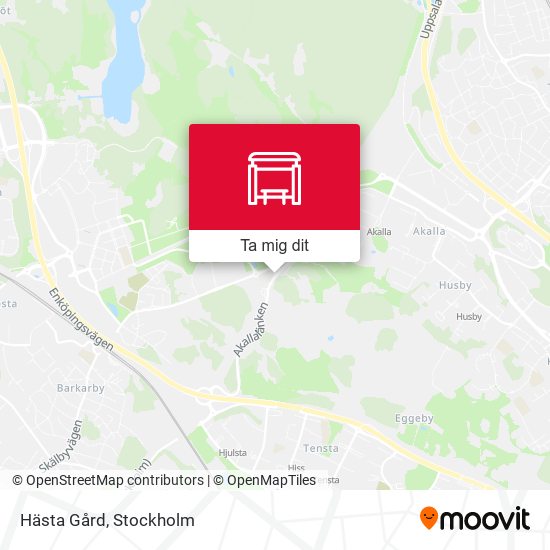 Hästa Gård karta