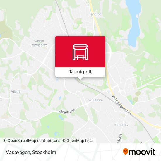 Vasavägen karta