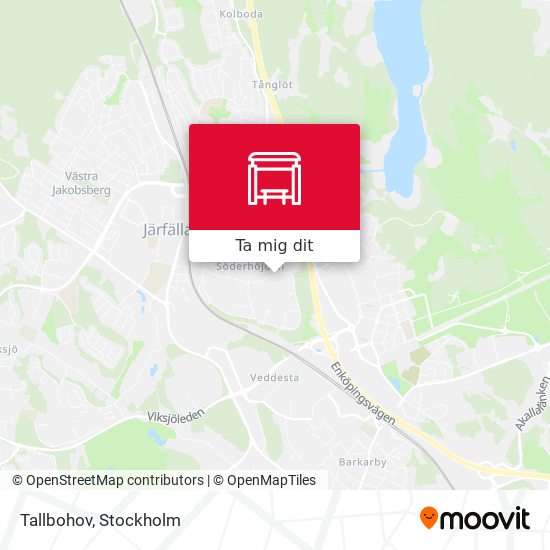 Tallbohov karta