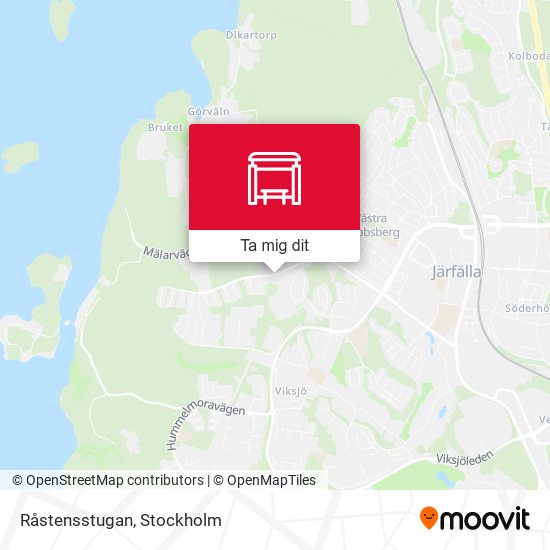 Råstensstugan karta