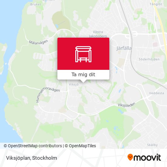 Viksjöplan karta