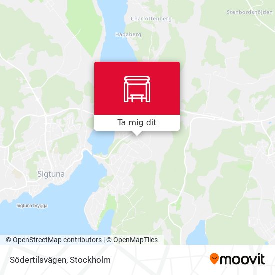 Södertilsvägen karta