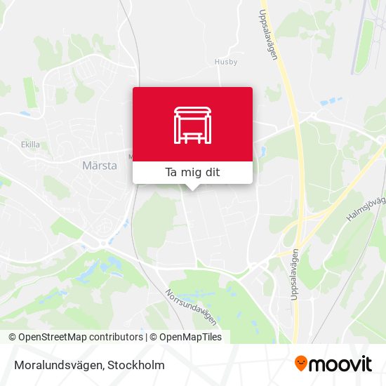 Moralundsvägen karta