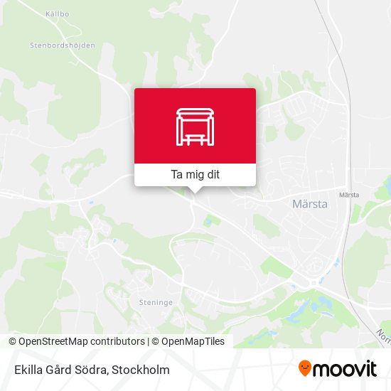 Ekilla Gård Södra karta