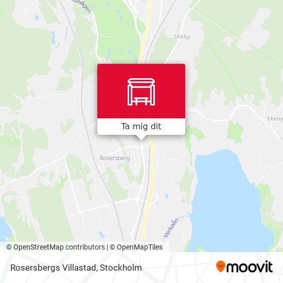 Rosersbergs Villastad karta