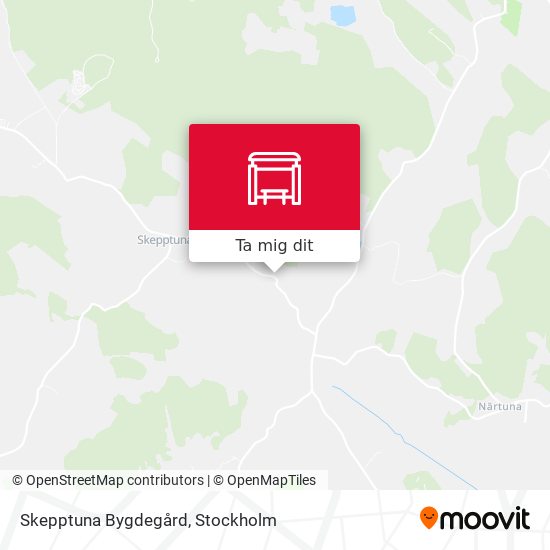 Skepptuna Bygdegård karta